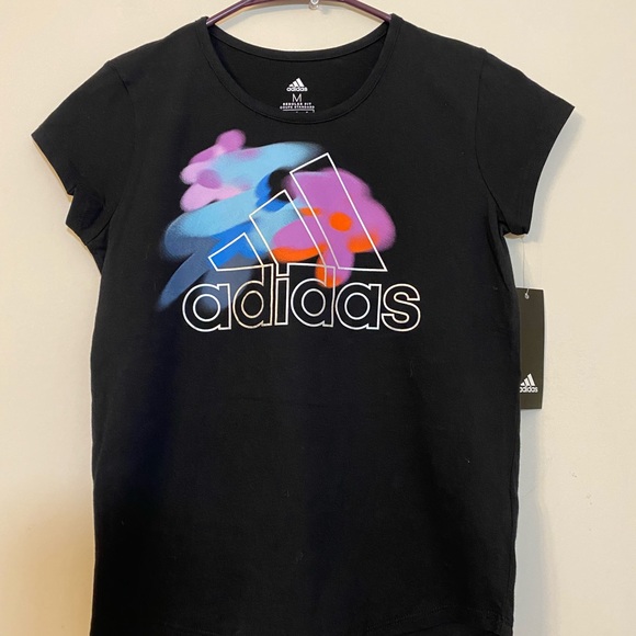 ADIDAS BLACK TEE - Picture 8 of 9